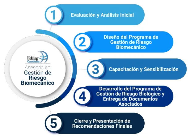 Pasos Asesoría en Gestión de Riesgo Biomecánico